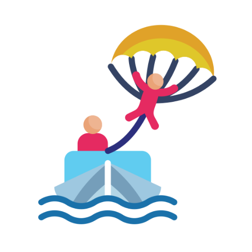 Parasailing activity