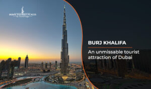 Burj Khalifa at the top| Burj Khalifa Tickets Blog Banner by Dubai Tourist Places