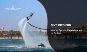 water sports activities in Dubai | Water Sports Experiences blog banner by Dubai tourist places