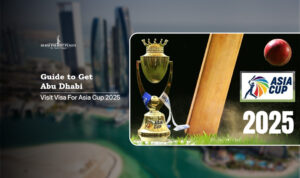 Abu Dhabi visit visa for Asia Cup 2025 | Asia Cup UAE visa guide Blog Banner by Dubai Tourist Places