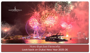 New Year Party Experiences blog Banner by Dubai Tourist Places