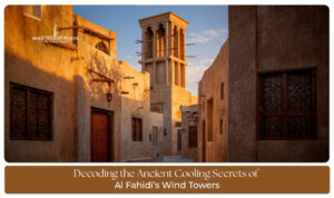 Al Fahidi wind towers traditional architecture in Dubai