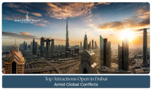 top attractions in Dubai Blog Banner by dubaitouristplaces.com