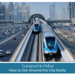 Public transport Dubai city travel