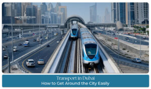 Public transport Dubai city travel