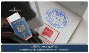 UAE pre-arranged visa application process